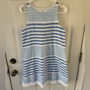 Vineyard Vines women’s striped linen mini dress